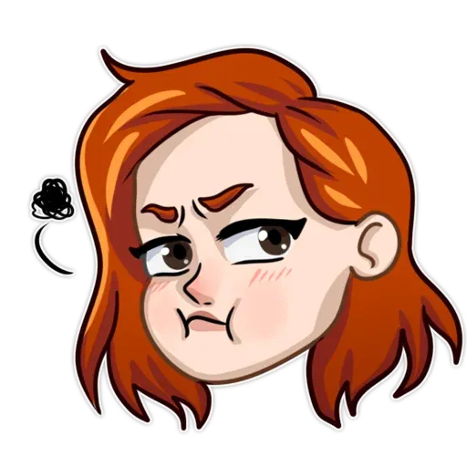 Обычная школьница sticker 7