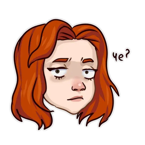 Обычная школьница sticker 10