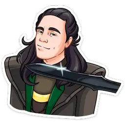 Локи sticker 4
