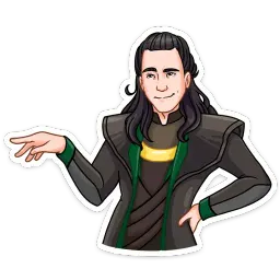 Локи sticker 6