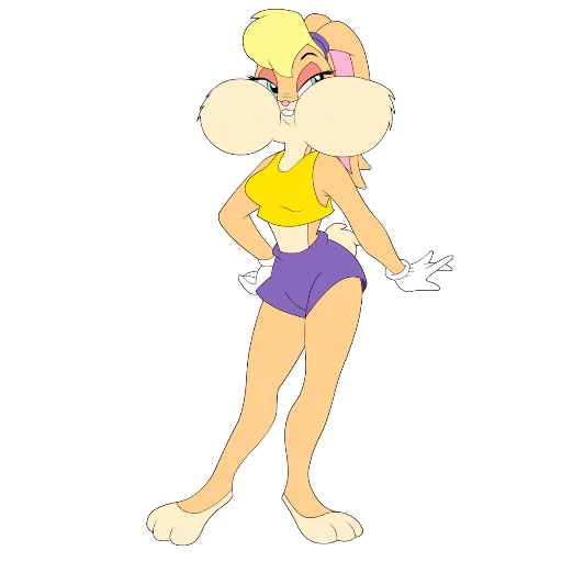 Lola Bunny sticker 2