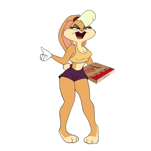 Lola Bunny sticker 3