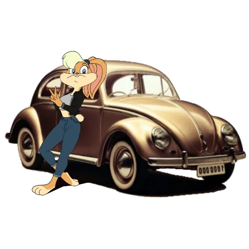 Lola Bunny sticker 4