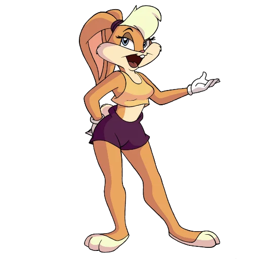 Lola Bunny sticker 5