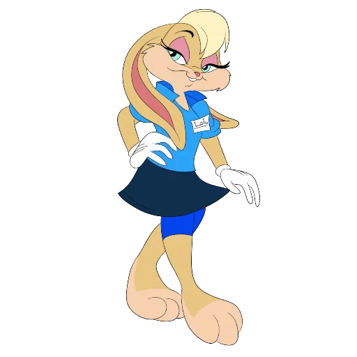 Lola Bunny sticker 7