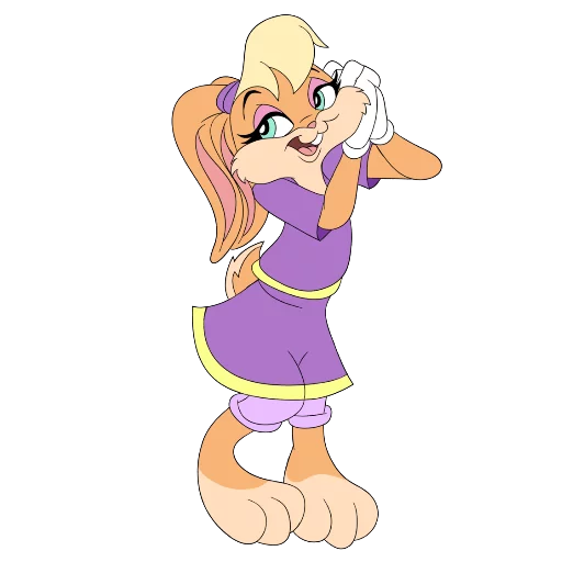 Lola Bunny sticker 9
