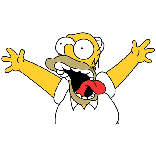 Los Simpsons sticker 2