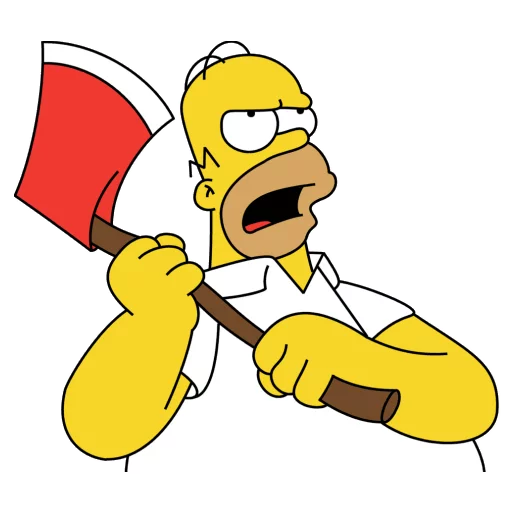 Los Simpsons sticker 4