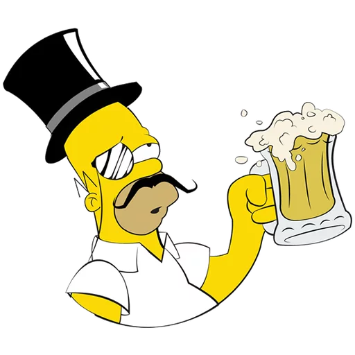 Los Simpsons sticker 6