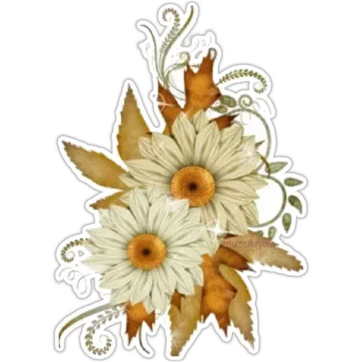 @LoveoopS : Flowers sticker 102