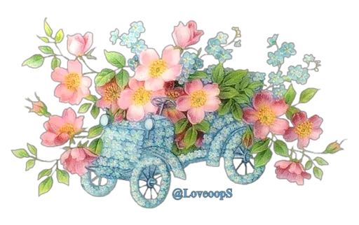 @LoveoopS : Flowers sticker 51