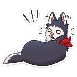 Лаки Евгения Морда sticker 12