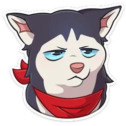 Лаки Евгения Морда sticker 6