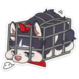 Лаки Евгения Морда sticker 7