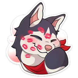 Лаки Евгения Морда sticker 8