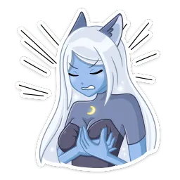 Лунная Мелани Анна Мозговец sticker 2