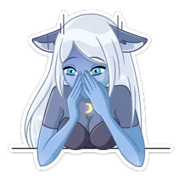 Лунная Мелани Анна Мозговец sticker 3