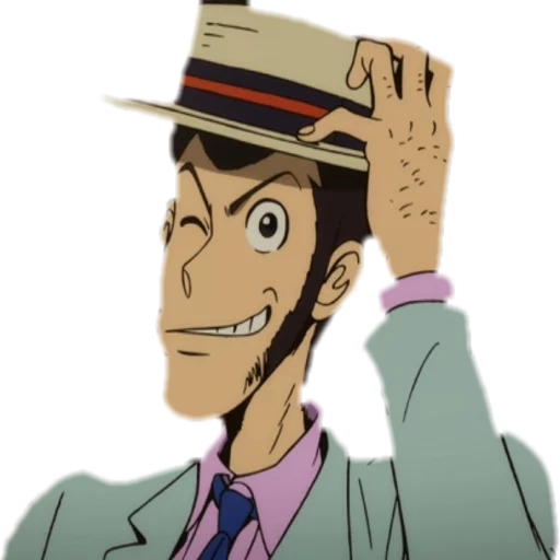 Lupin III by Pedro sticker 2