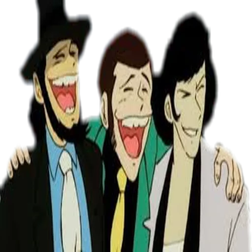 Lupin III by Pedro sticker 11