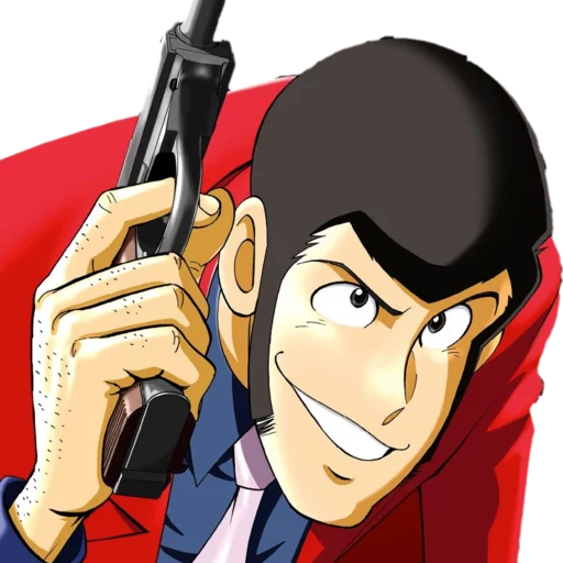 Lupin III by Pedro sticker 5