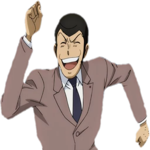 Lupin III by Pedro sticker 7