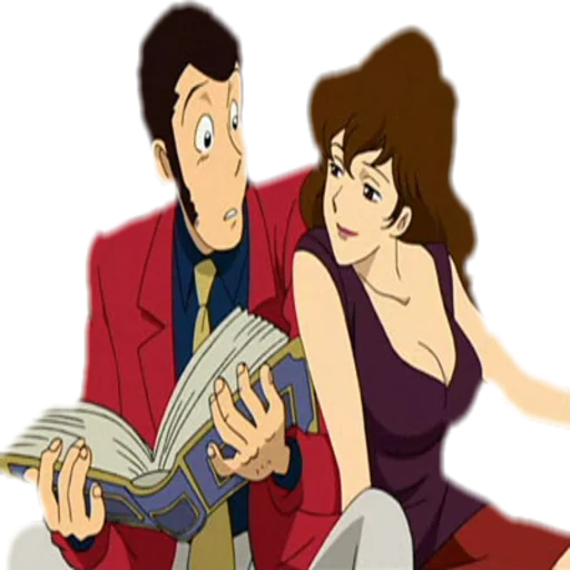 Lupin III by Pedro sticker 9