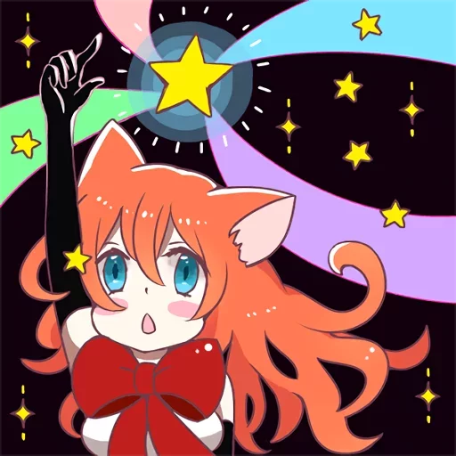 Magic Cat - remake: Mori sticker 6