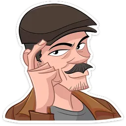 Майор Гром ВКонтакте, Комиксы BUBBLE, Артём Бизяев sticker 9