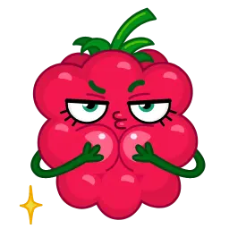 Малинка Telegram sticker pack