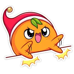 Мандаринка sticker 3