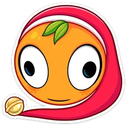 Мандаринка sticker 9