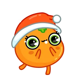 Мандаринка Маринка FOXDIZIGNER Telegram sticker pack
