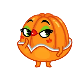 Мандаринка Маринка FOXDIZIGNER sticker 5