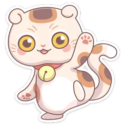 Манеки Нори Алёна Ромашова sticker 7