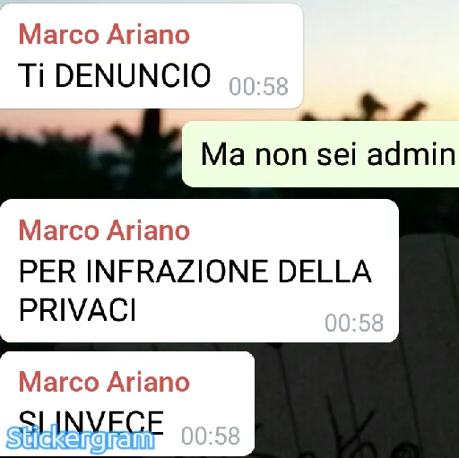 Marco Ariano il nostro Dio sticker 6