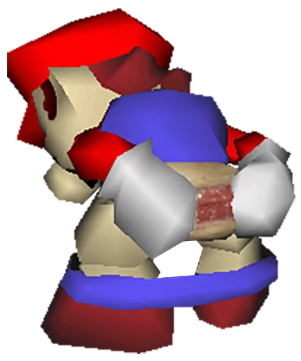 Mario abrindo o cu Telegram sticker pack