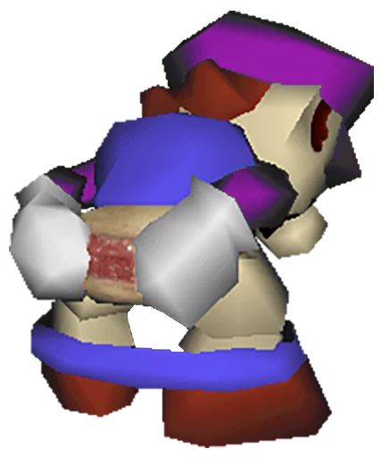 Mario abrindo o cu sticker 9