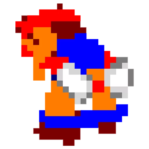 Mario abrindo o cu sticker 10