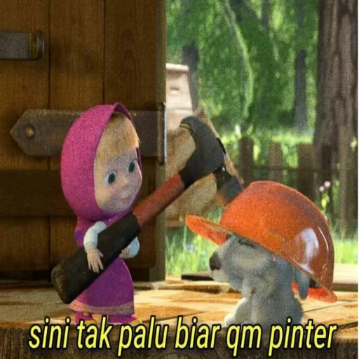 Masha and the bear by @Guavantae sticker 12