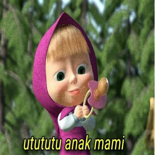 Masha and the bear by @Guavantae sticker 3