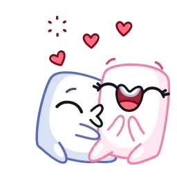 Маршмел sticker 9