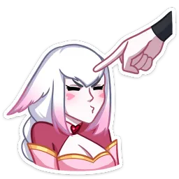 Мари и Хидэ Лана Моргана Telegram sticker pack