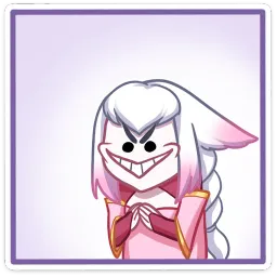 Мари и Хидэ Лана Моргана sticker 3