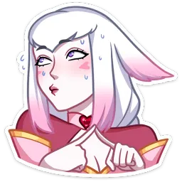 Мари и Хидэ Лана Моргана sticker 10
