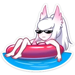Мари и Хидэ: Медовый месяц Лана Моргана sticker 4