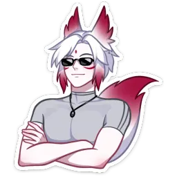 Мари и Хидэ: Медовый месяц Лана Моргана sticker 5