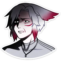Мари и Хидэ: Медовый месяц Лана Моргана sticker 7