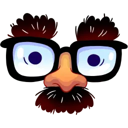Masks VI: Glitter sticker 4