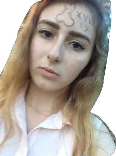 Мемная Настя (by @arseenii) sticker 3
