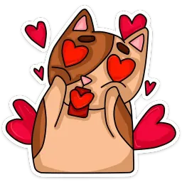 Котики sticker 2